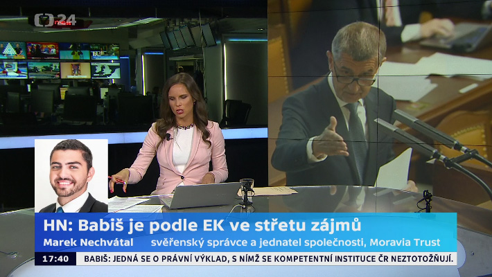 Podívejte se na rozhovor s jednatelem Moravia Trust, Markem Nechvátalem v České Televizi