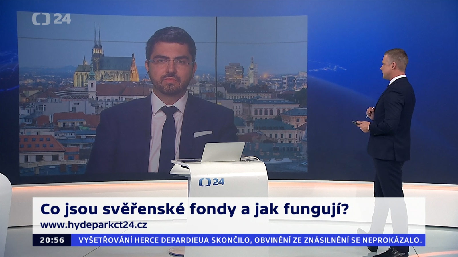 Marek Nechvátal v rozhovorech v České Televizi